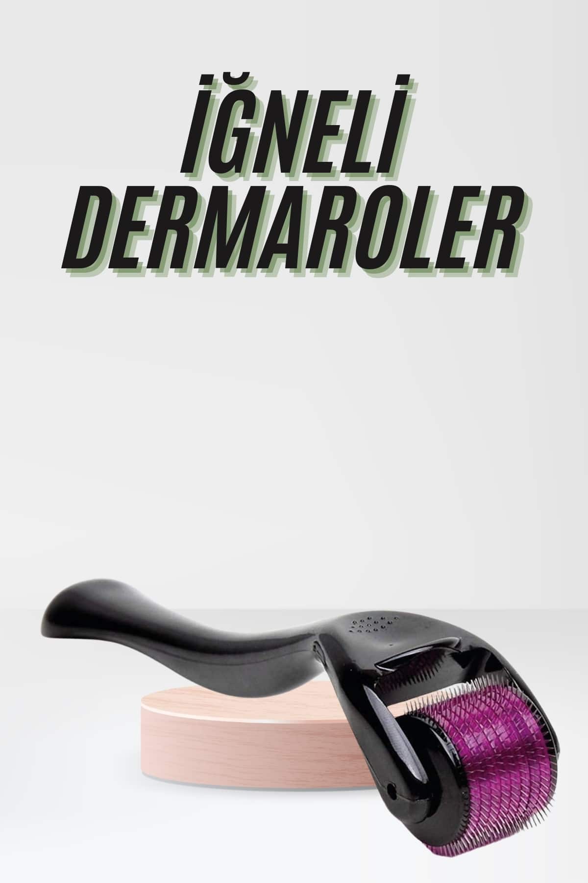 1-113 Saç Çıkarma Tarağı Dermaroller 540 Iğneli Roller 1 Mm Iğne Cilt Yüz Yenileme Bakım Seti - Vipsepet - Görsel 1