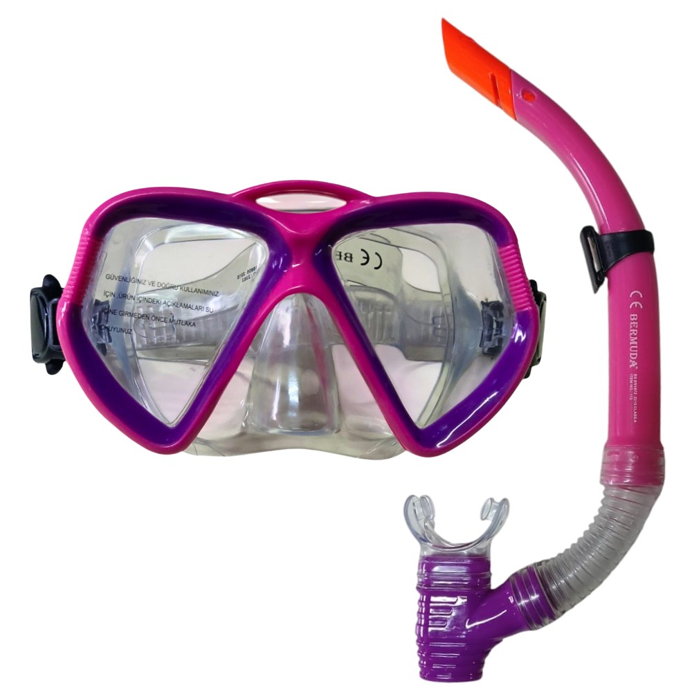 2363a-113csb-maske-snorkel-set-safari-37182 2363A/113CSB - MASKE SNORKEL SET SAFARİ (Vipsepet) - Görsel 1