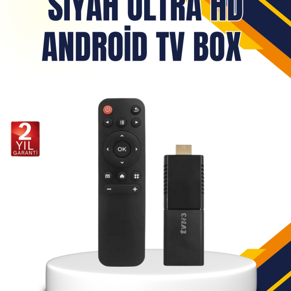 Android TV Stick 4K Ultra HD Görüntü Destekli - Vipsepet
