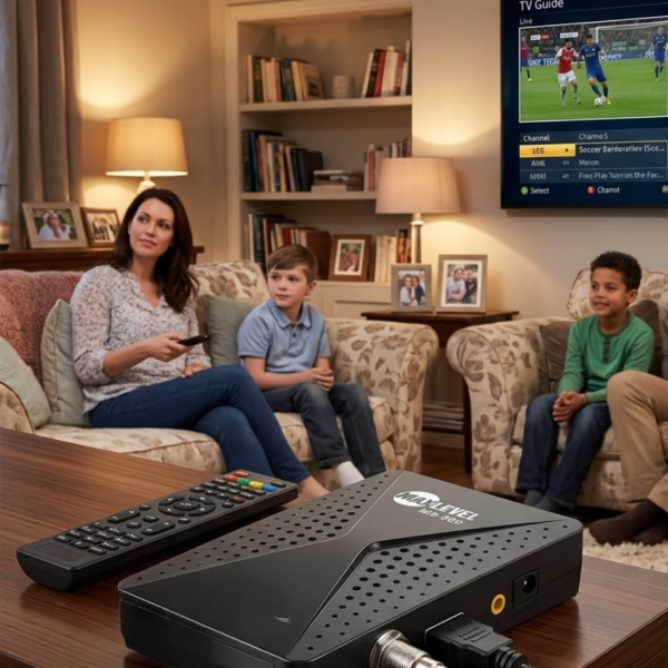 Full HD Uydu Alıcı Cihazı USB WiFi Biss EPG Destekli - Vipsepet