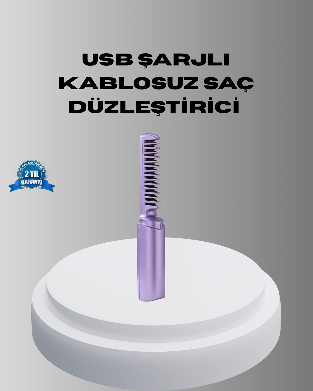 3-96 Profesyonel Saç Düzleştirici – Saç Tipine Göre Ayarlanabilir Sıcaklık ve Koruma - Vipsepet - Görsel 1