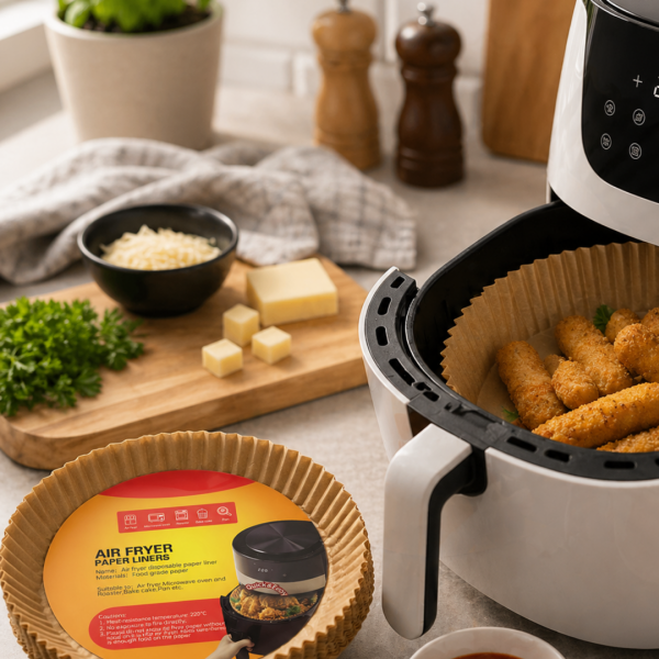 100 Parça Airfryer Kağıdı Tek Kullanımlık Temiz Pişirme Kağıdı - Vipsepet
