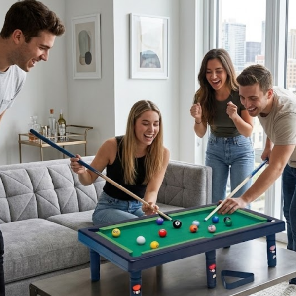 Masaüstü Bilardo Seti 5 Yaş Üzeri Çocuklar İçin Eğitici Oyuncak - Vipsepet