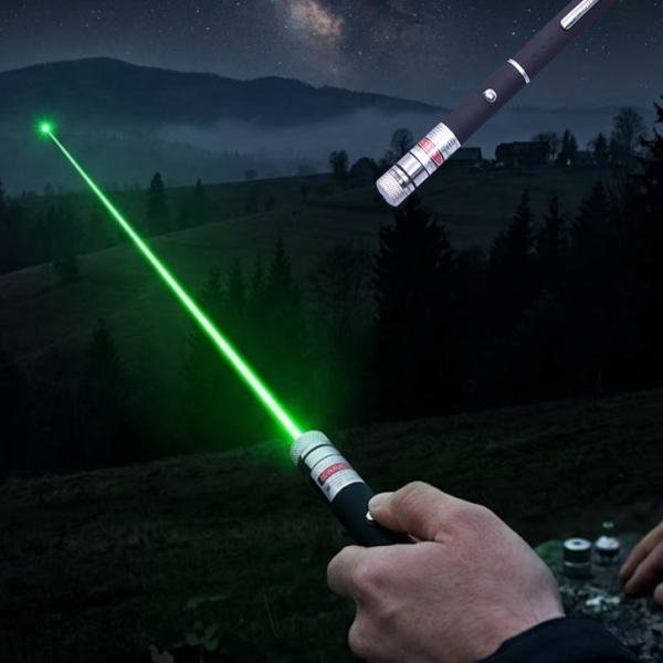 Yeşil Lazer Kalem Sunum ve Outdoor Kullanım İçin Güçlü Işın - Vipsepet