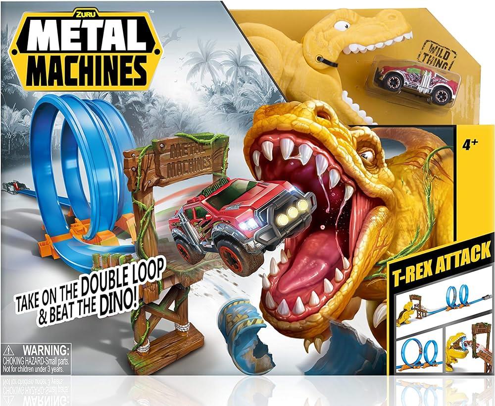 mea02000-6702-zuru-metal-machines-t-rex-oyun-seti-28486 MEA02000-6702 - ZURU METAL MACHİNES T-REX OYUN SETİ (Vipsepet) - Görsel 1