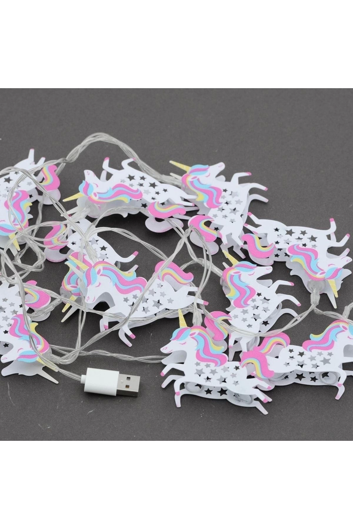 unicorn-seklinde-renkli-sirali-led-lamba-087707640-sw1200sh1800 Ortama Renk Katan Unicorn Şeklinde Renkli Sıralı Led Lamba ( Lisinya ) - Görsel 1